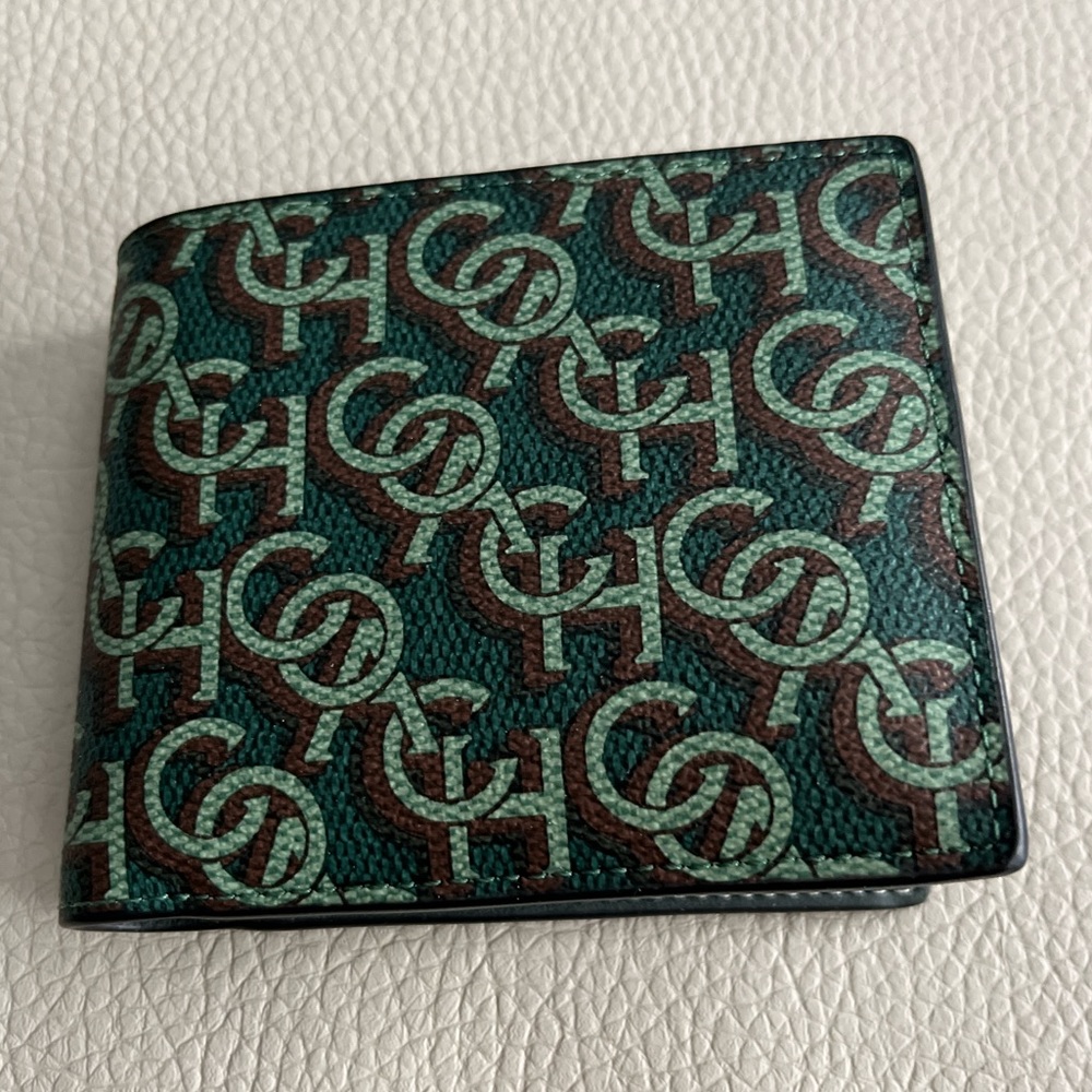 NWT - COACH Men’s 3 in 1 Wallet - Leather